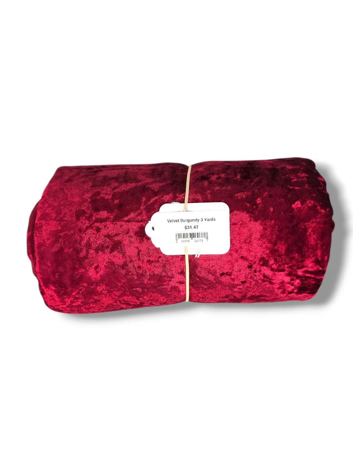 Velvet Burgundy 3 Yards