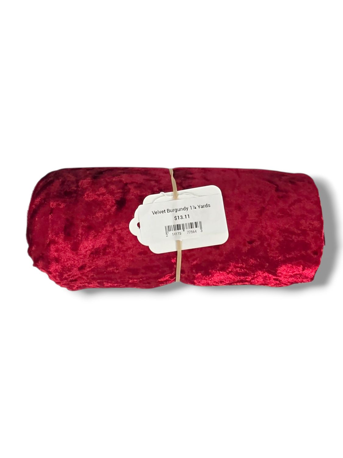 Velvet Burgundy 1¼ Yards