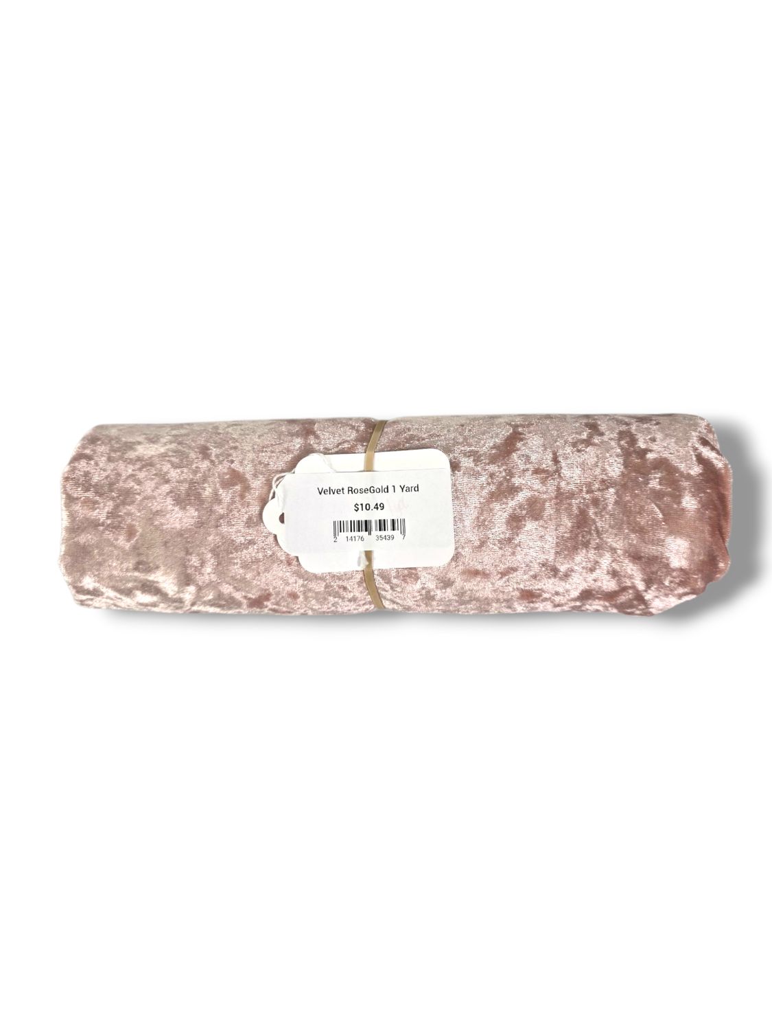 Velvet RoseGold 1 Yard