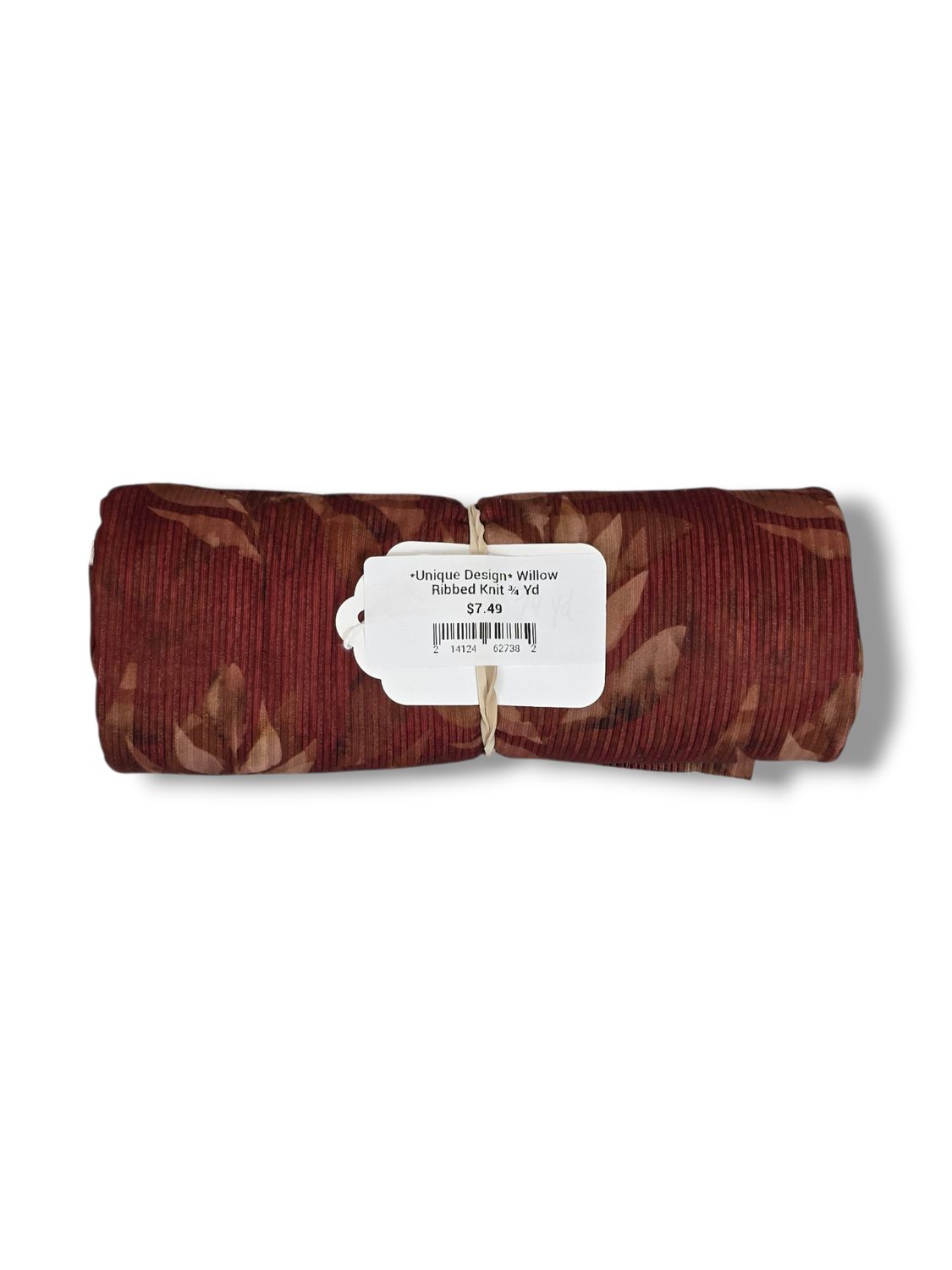 *Unique Design* Willow Ribbed Knit ¾ Yd