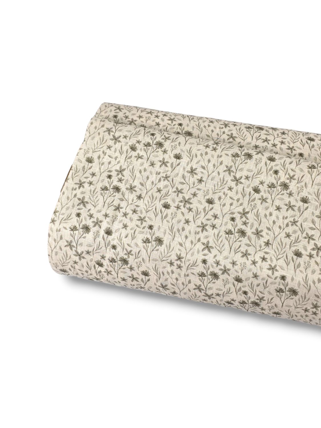 *Unique Design* Linen Winter Bloom Moss