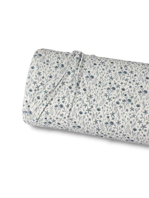 *Unique Design* Willow Ribbed Knit Winter Bloom Stone