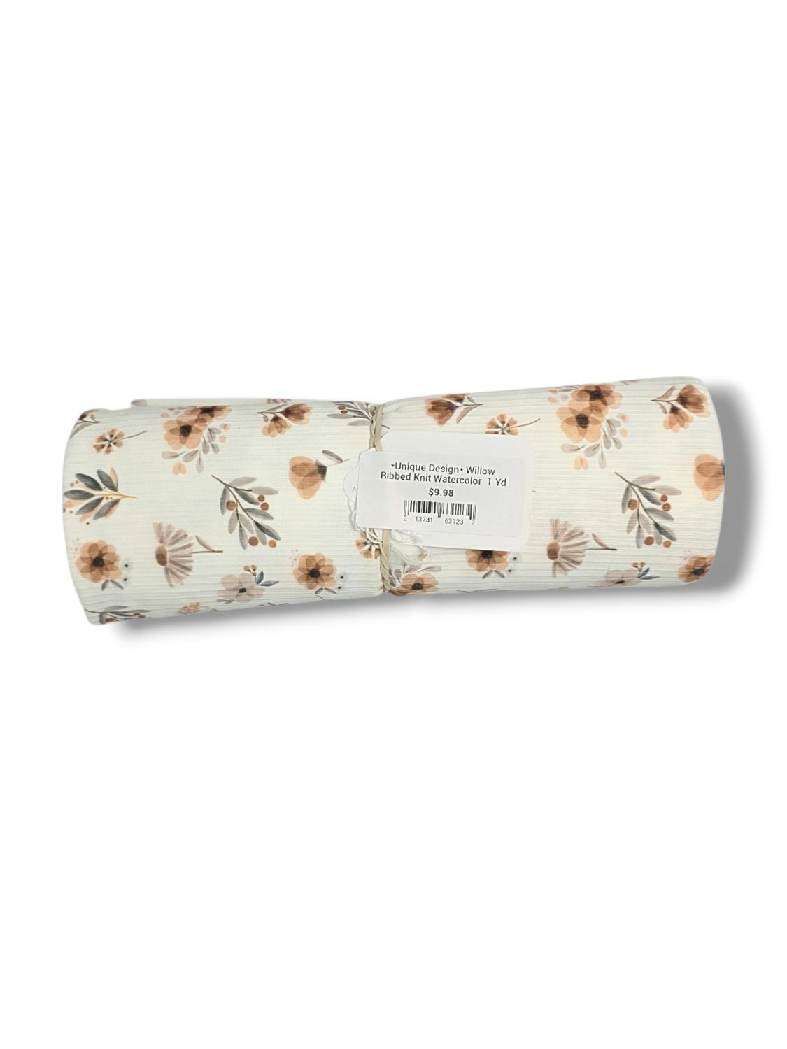 *Unique Design* Willow Ribbed Knit Watercolor  1 Yd