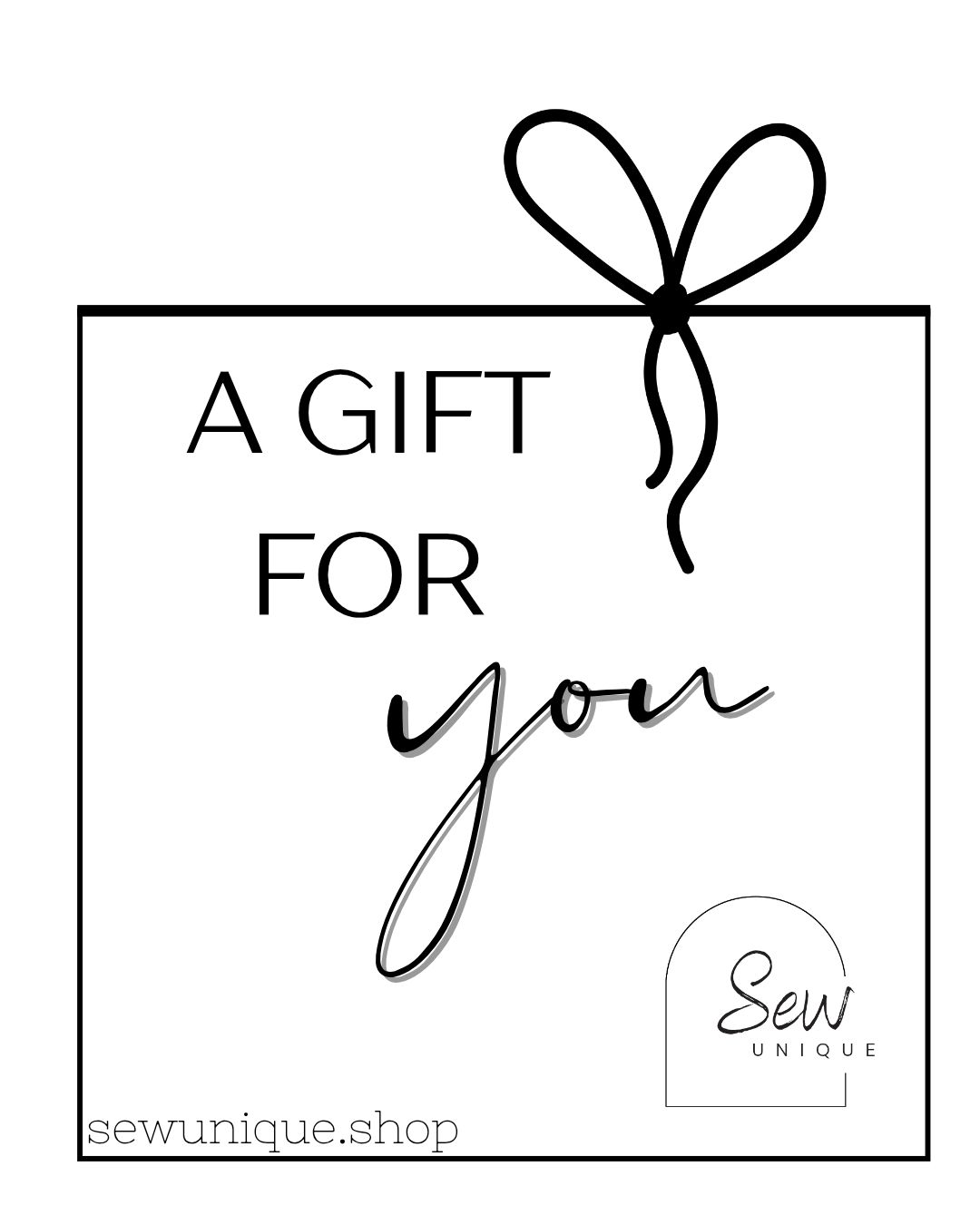 Sew Unique Gift card