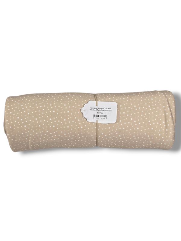 *Unique Design* Double Brushed Poly Snowfall 2¾ Yards