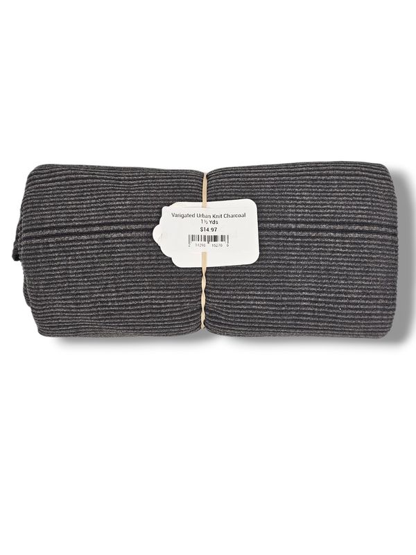 Varigated Urban Knit Charcoal 1½ Yds