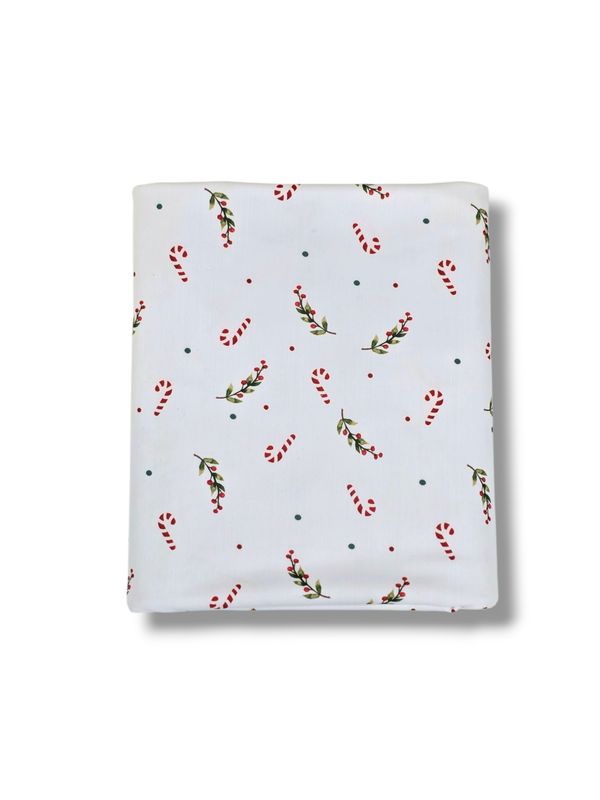 *Unique Design* Tricot Knit Peppermint Berry