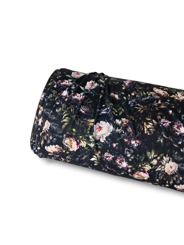 *Unique Design* Tricot Knit Rich Elegance Black