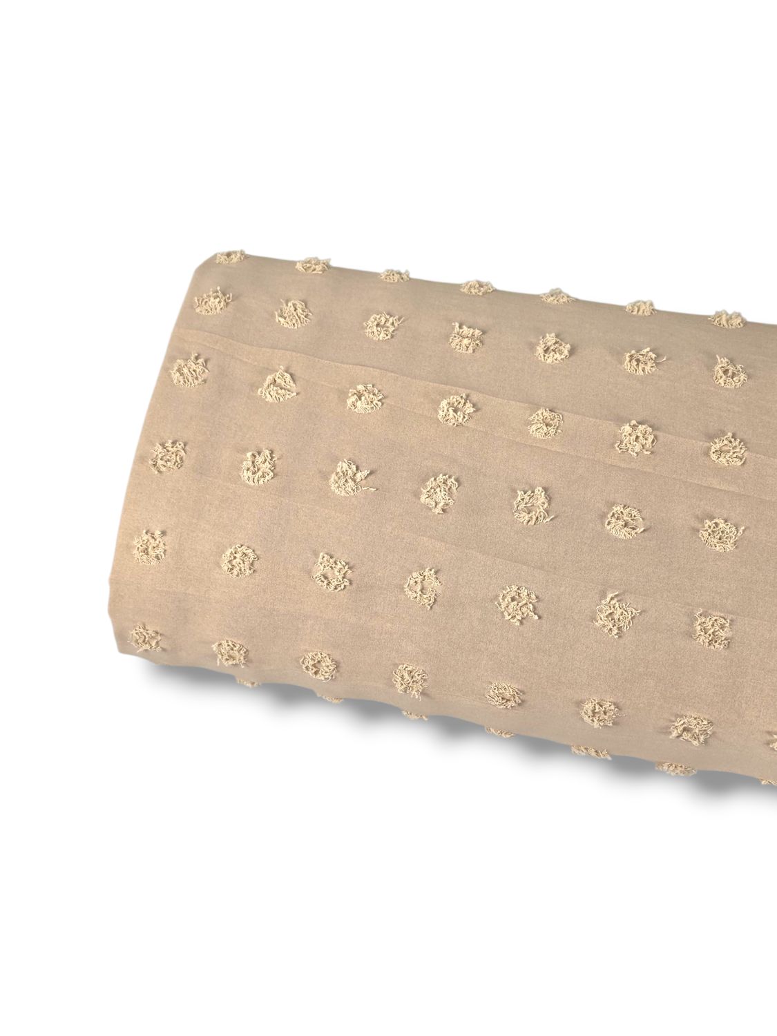 Penny Size Poly Swiss Dot Cream