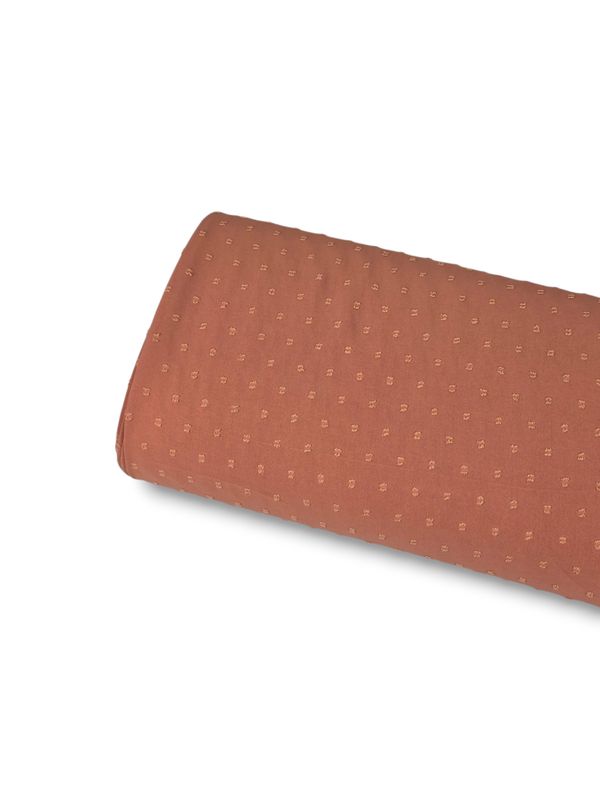 Poly Swiss Dot Raspberry Pink