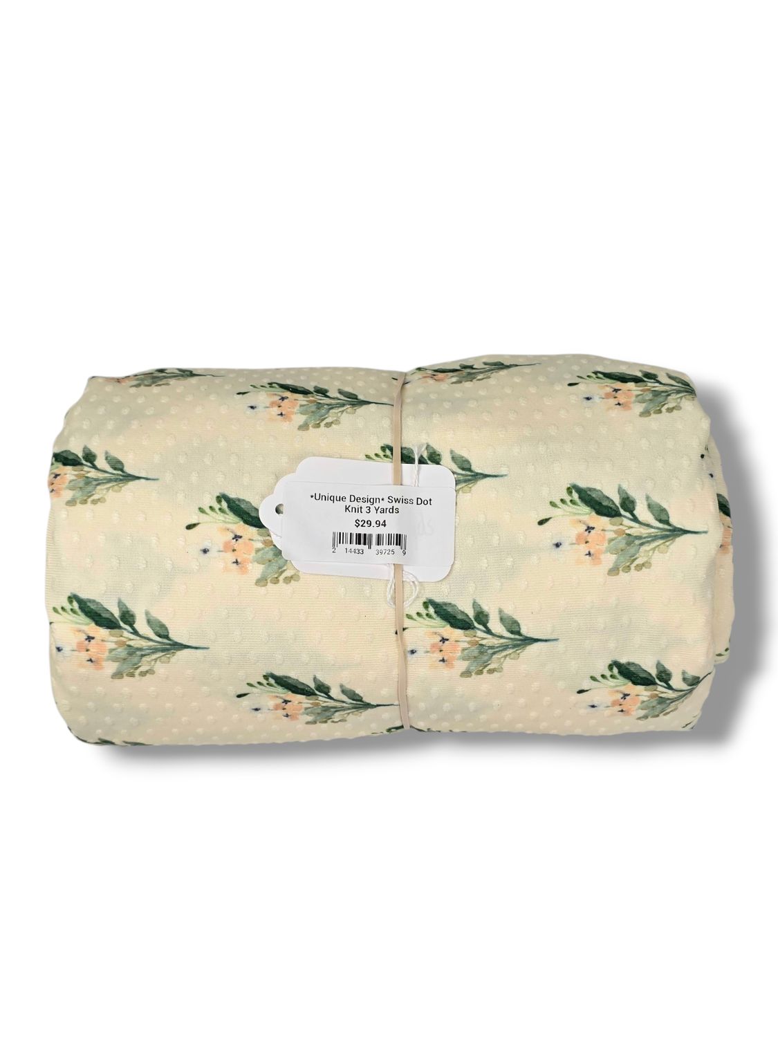 *Unique Design* Swiss Dot Knit 3 Yards