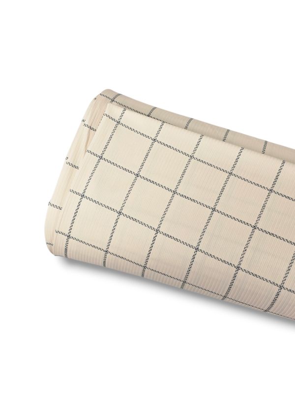 *Unique Design* Willow Ribbed Knit Noel Stitch Cream