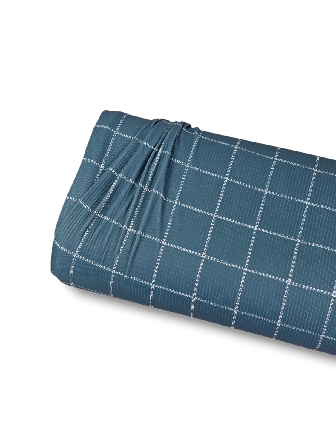 *Unique Design* Willow Ribbed Knit Noel Stitch Cobalt