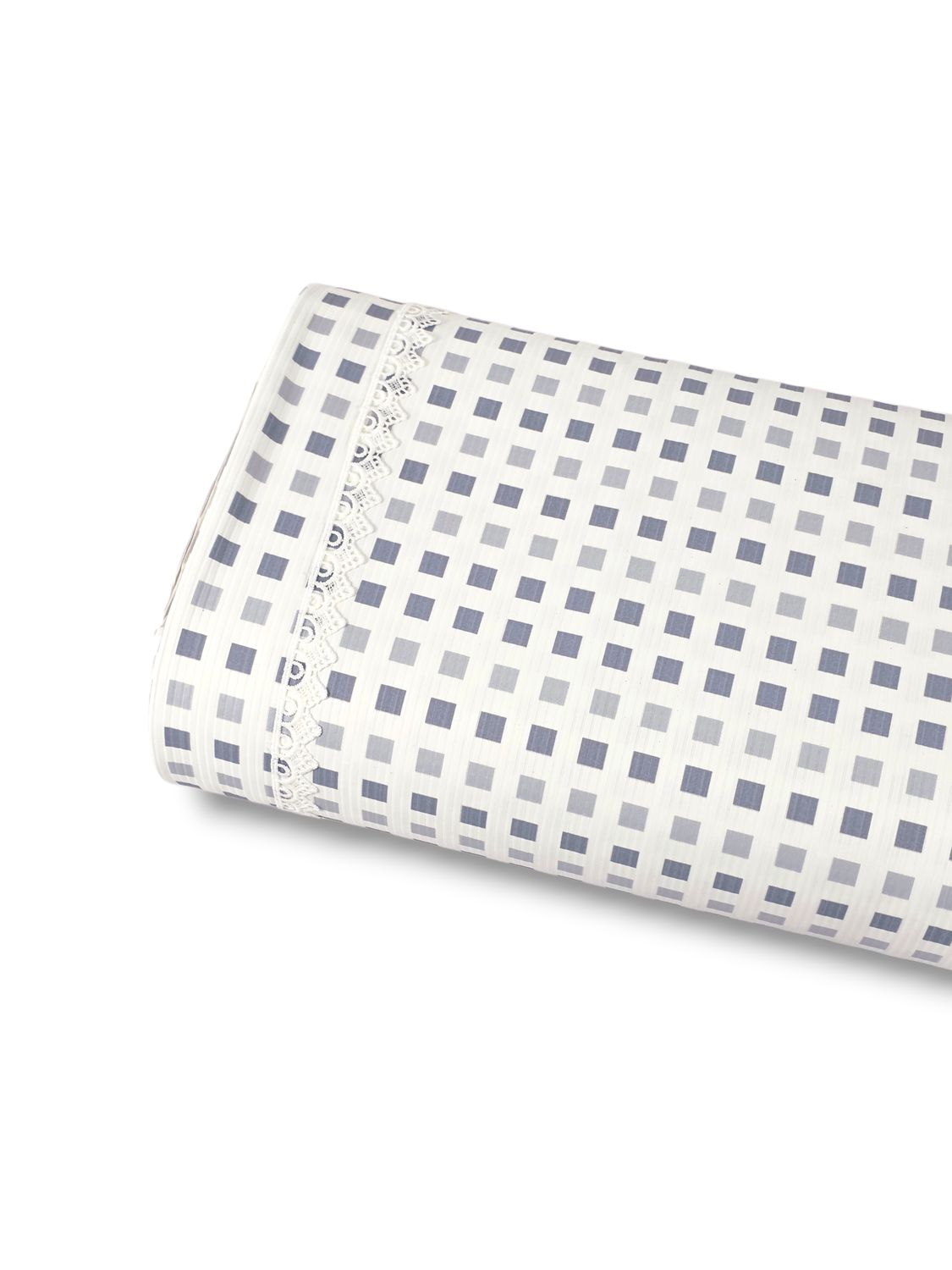 *Unique Design* Willow Ribbed Knit Frosted Square