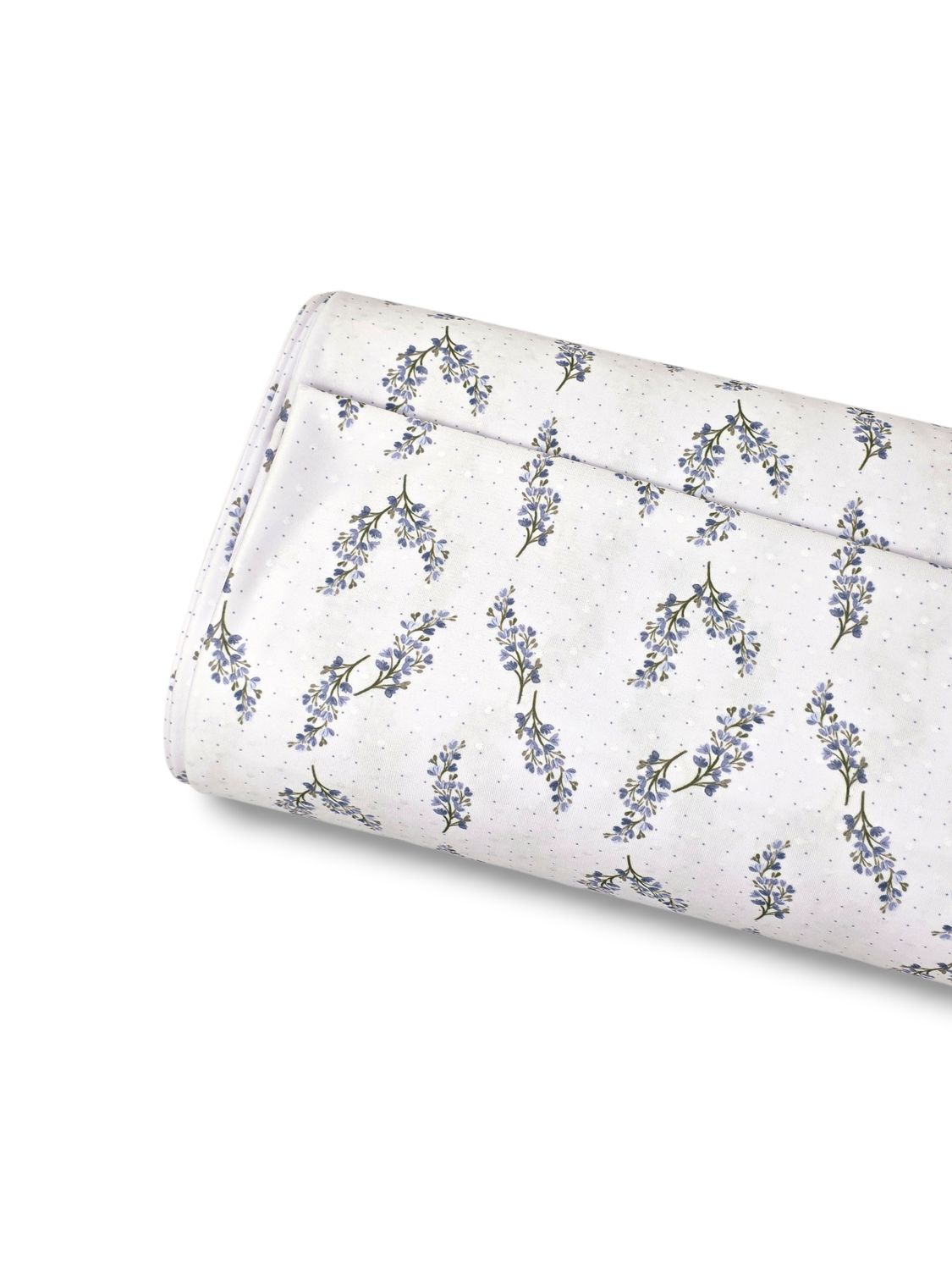 *Unique Design* Swiss Dot Knit Bluebell Pearl