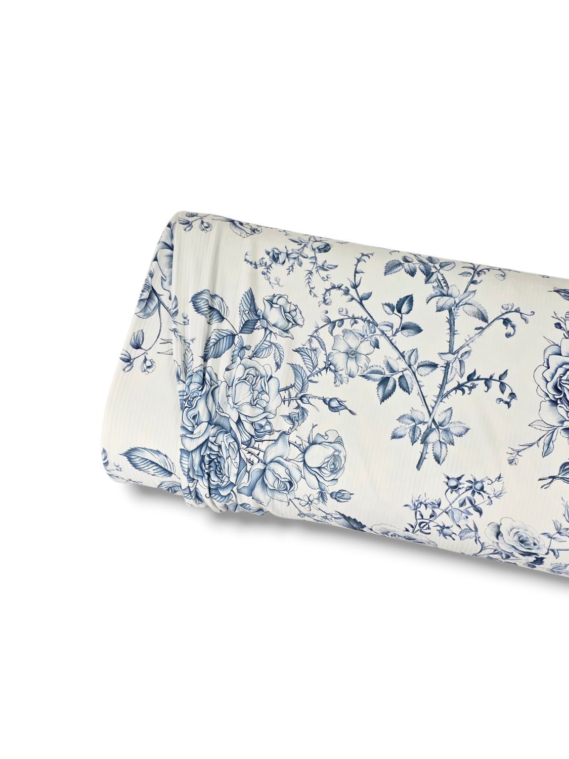 *Unique Design* Wilow Ribbed Knit Sapphire Vintage Blooms