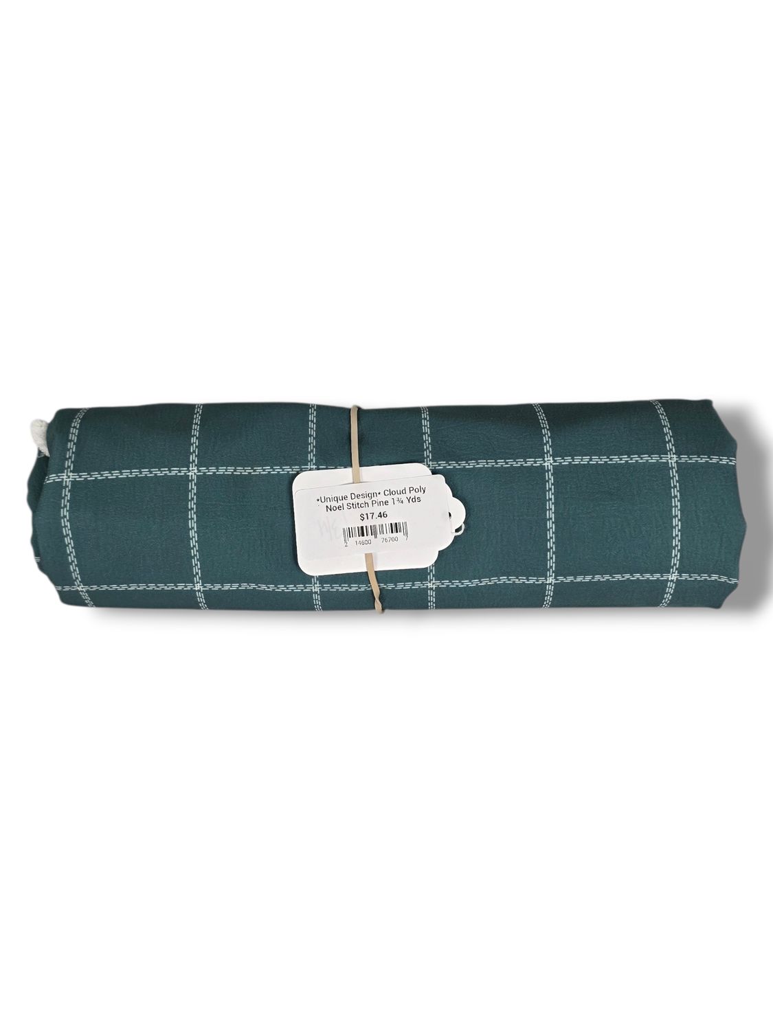 *Unique Design* Cloud Poly Noel Stitch Pine 1¾ Yds
