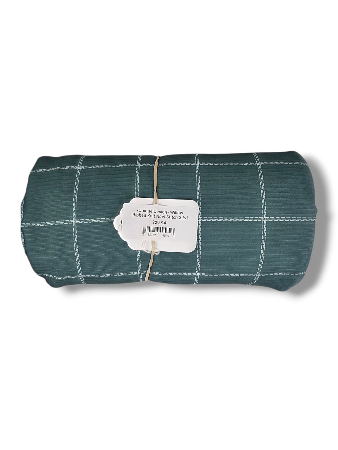 *Unique Design* Willow Ribbed Knit Noel Stitch 3 Yd