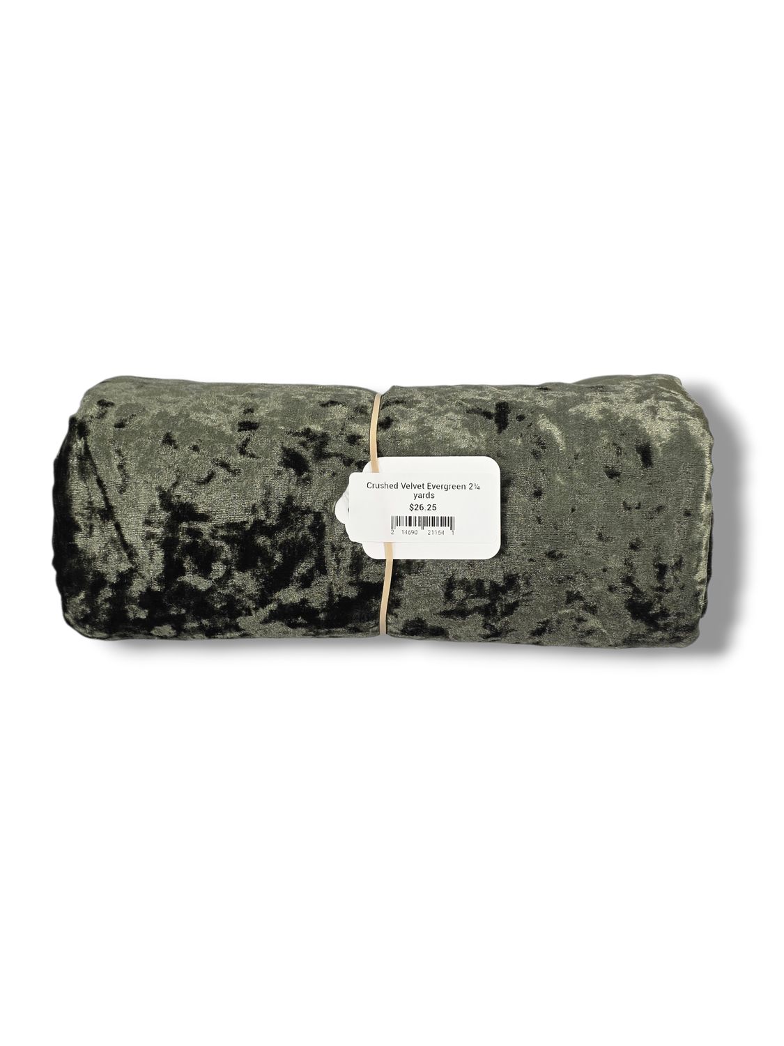 Crushed Velvet Evergreen 2¼ yards