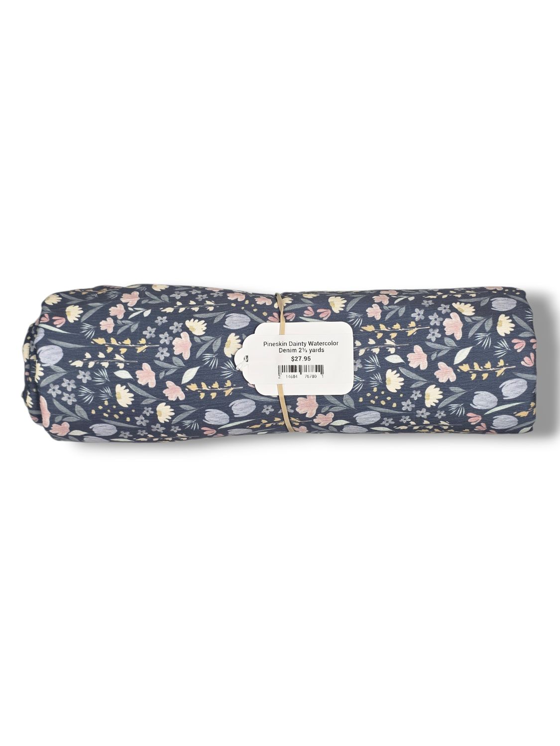 Pineskin Dainty Watercolor Denim 2⅓ yards