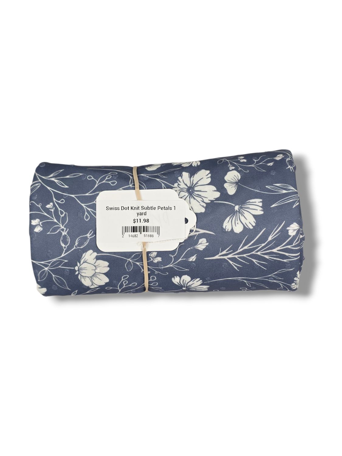 Swiss Dot Knit Subtle Petals 1 yard