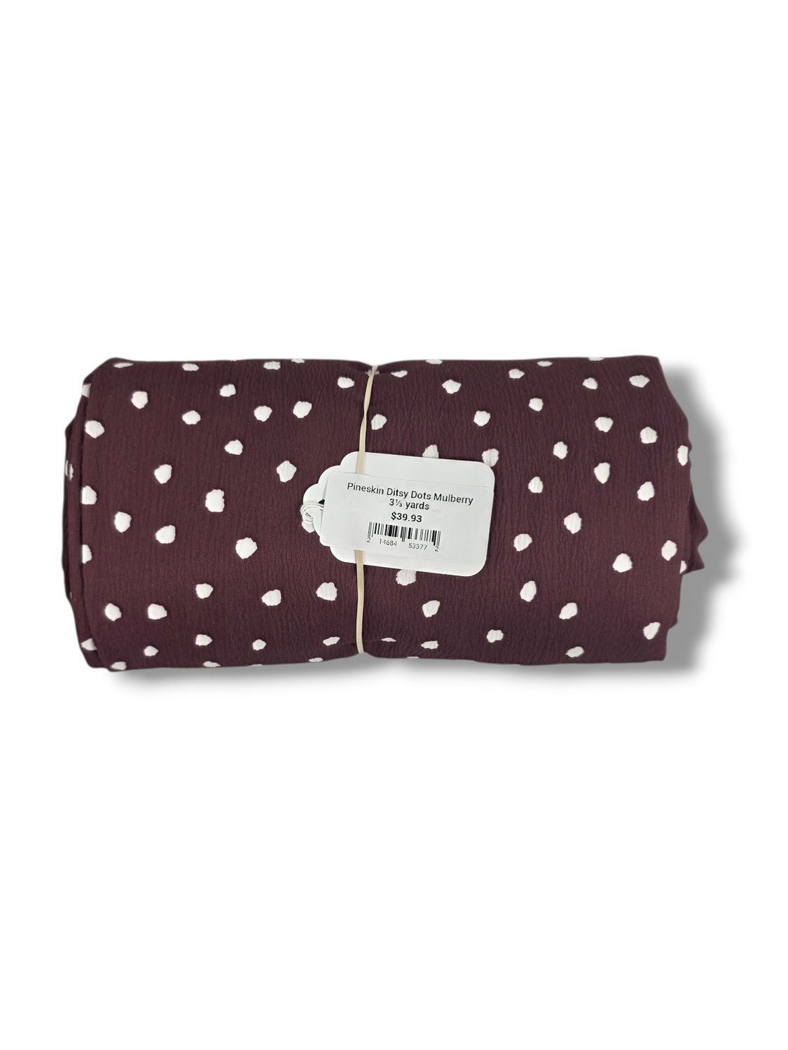 Pineskin Ditsy Dots Mulberry 3⅓ yards