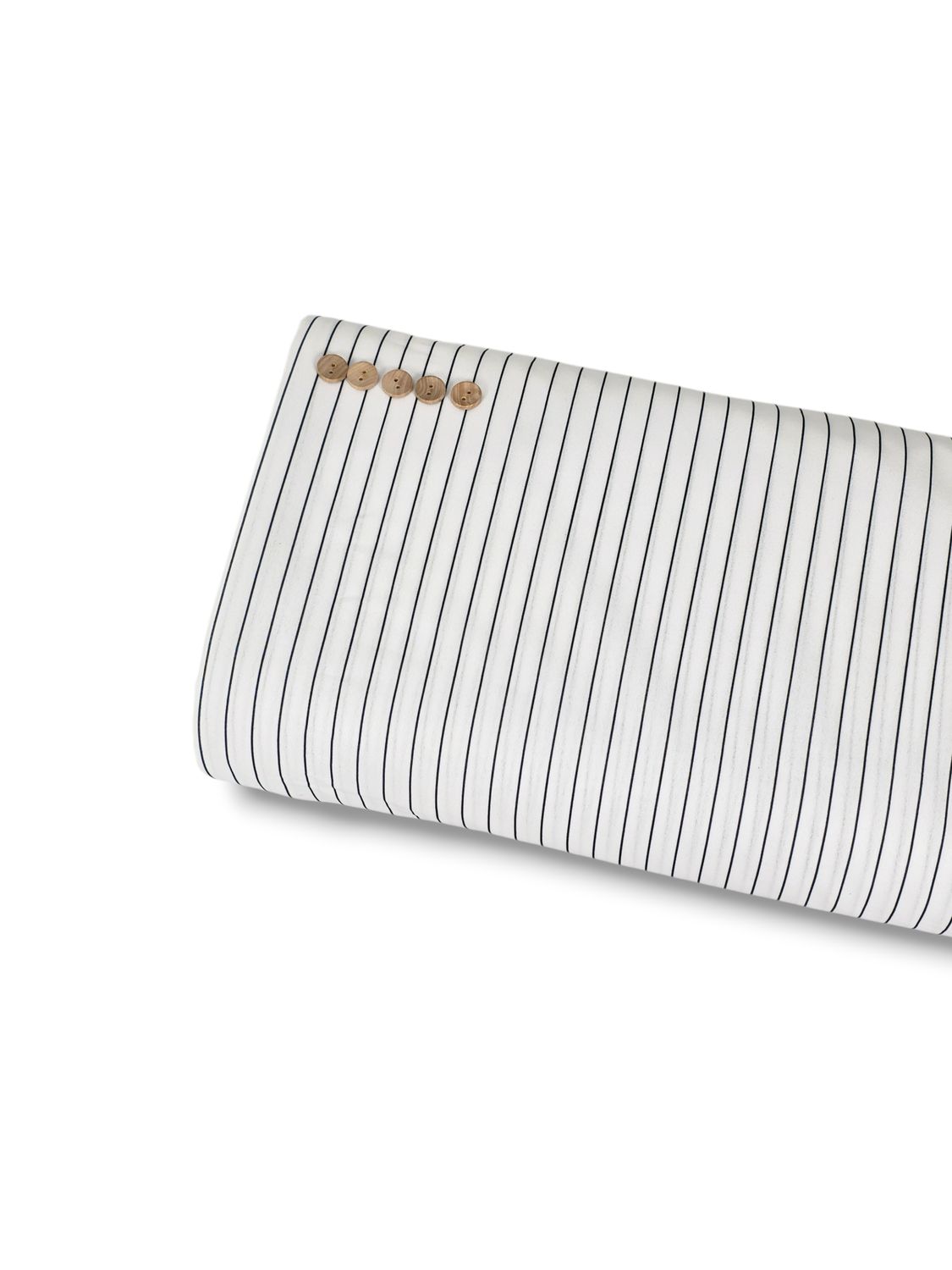 *Unique Design* Poly Breeze Minimal Stripe White