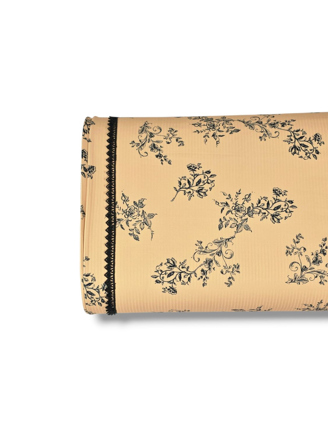 *Unique Design* Willow Ribbed Knit Victoria Rose Latte