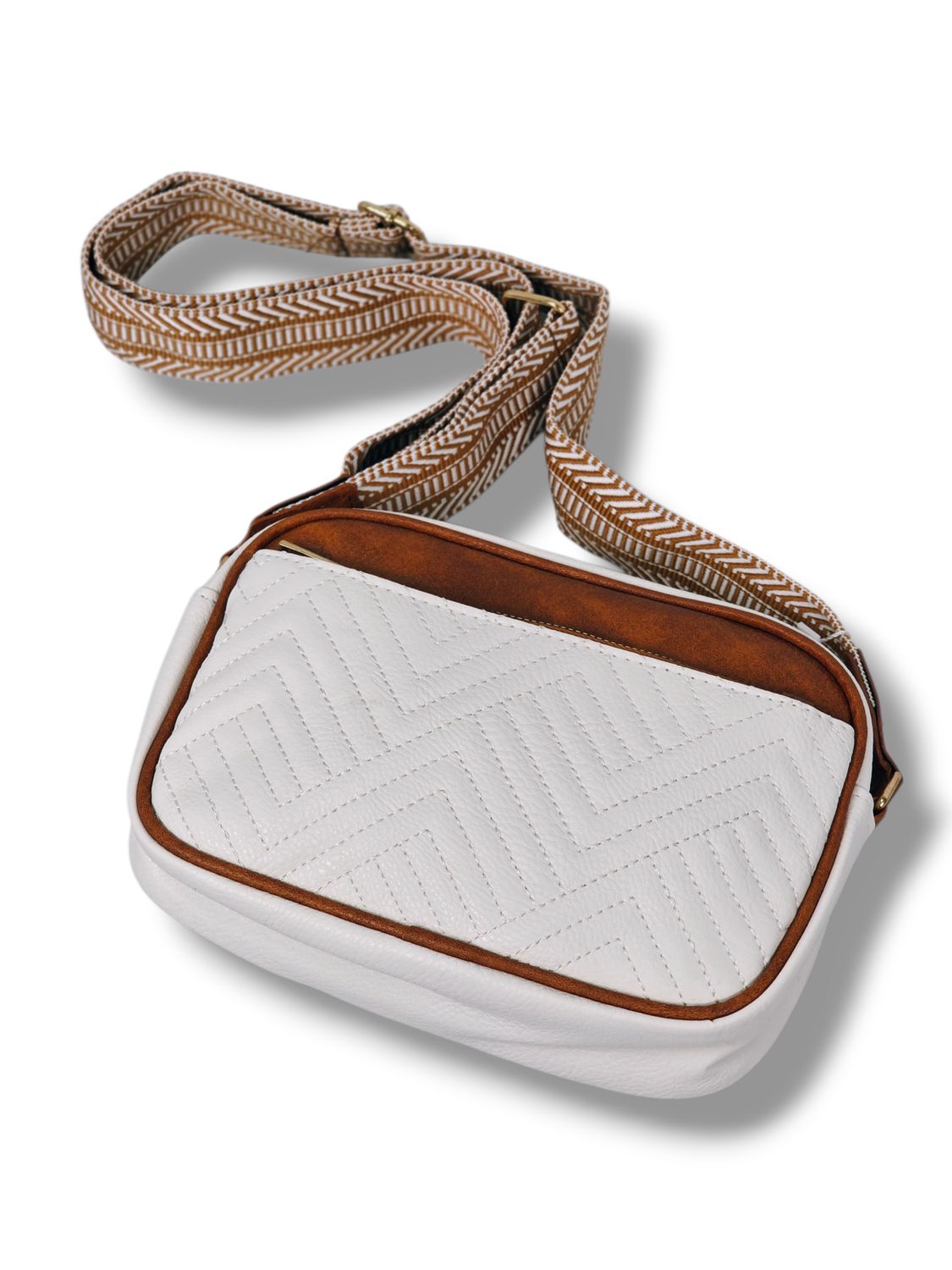 Crossbody Purse White