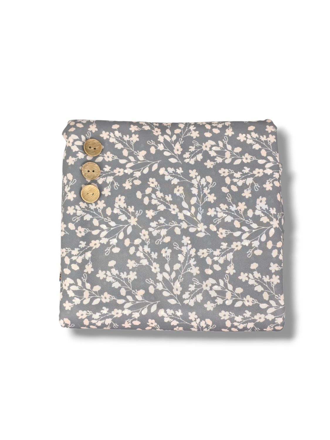 *Unique Design* Swiss Dot Knit Serene Sprays Slate Grey