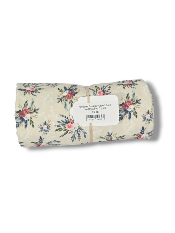 *Unique Design* Cloud Poly Noel Cluster 1 yard