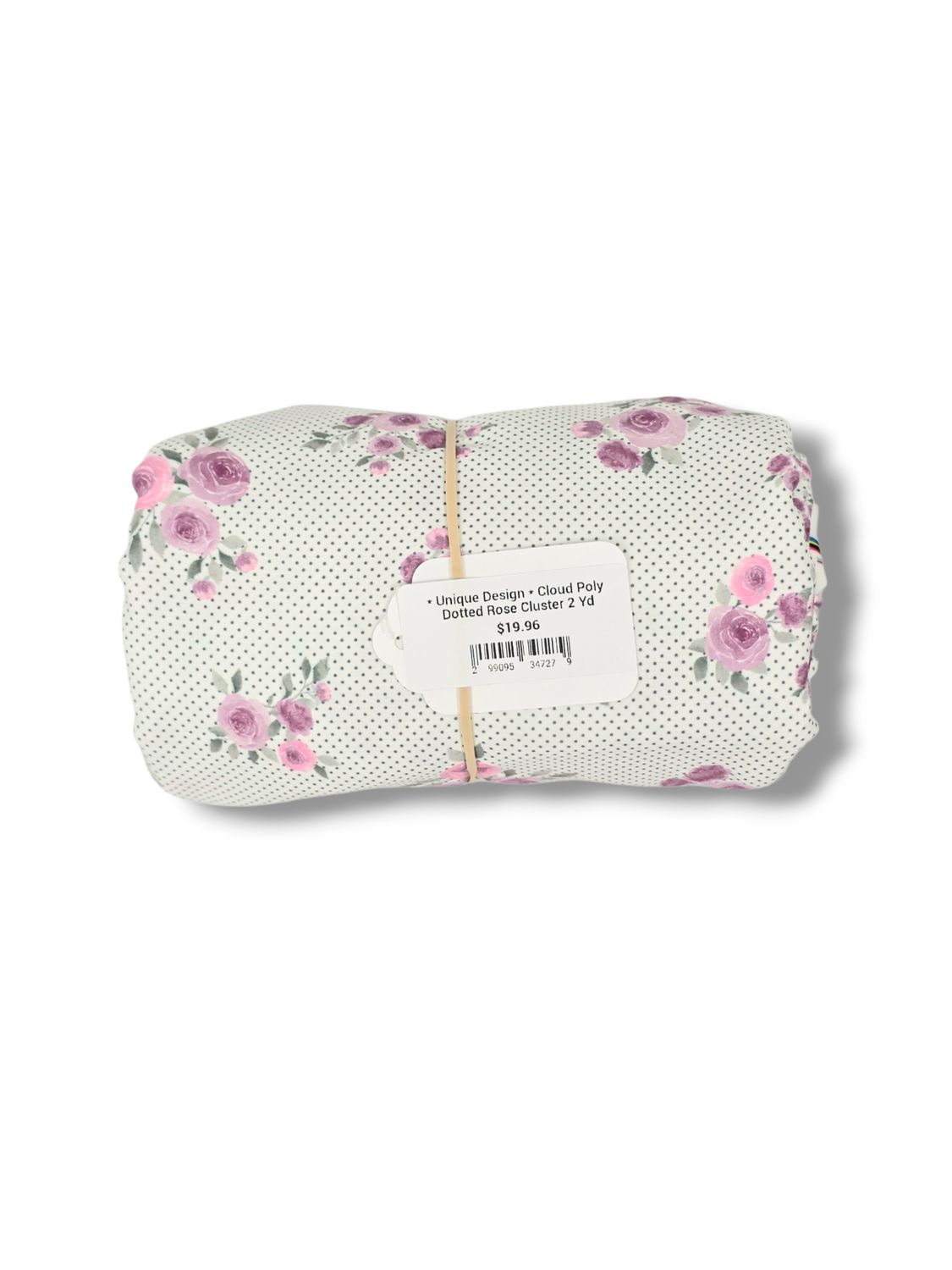 * Unique Design * Cloud Poly Dotted Rose Cluster 2 Yd