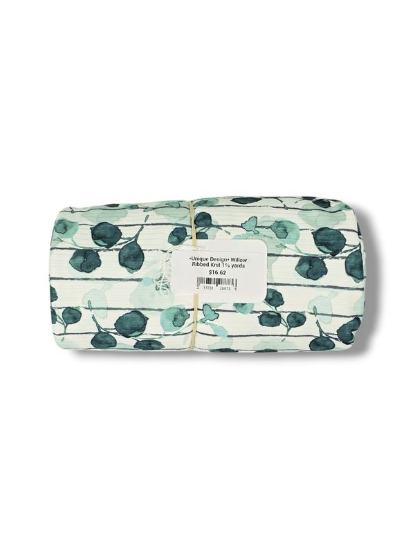 *Unique Design* Willow Ribbed Knit 1⅔ yards