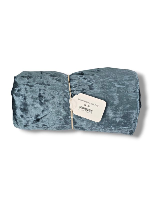 Crushed Velvet Artic 2 Yd