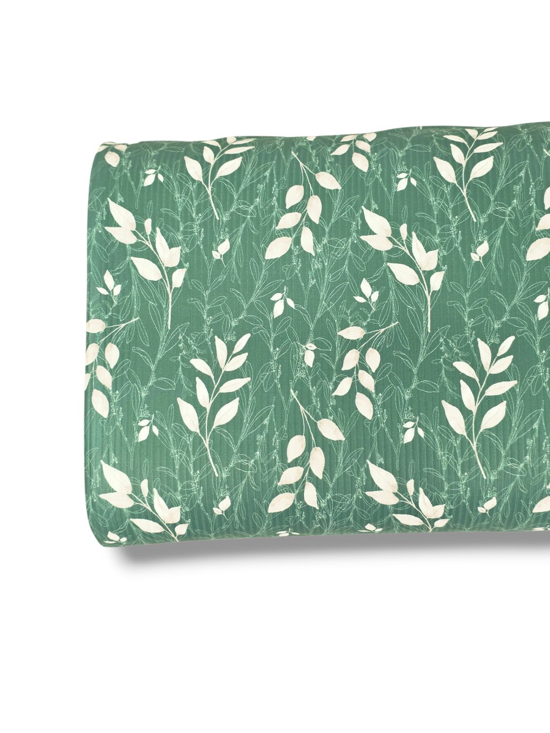 *Unique Design* Willow Ribbed Knit Trailing Willow Kelly Green