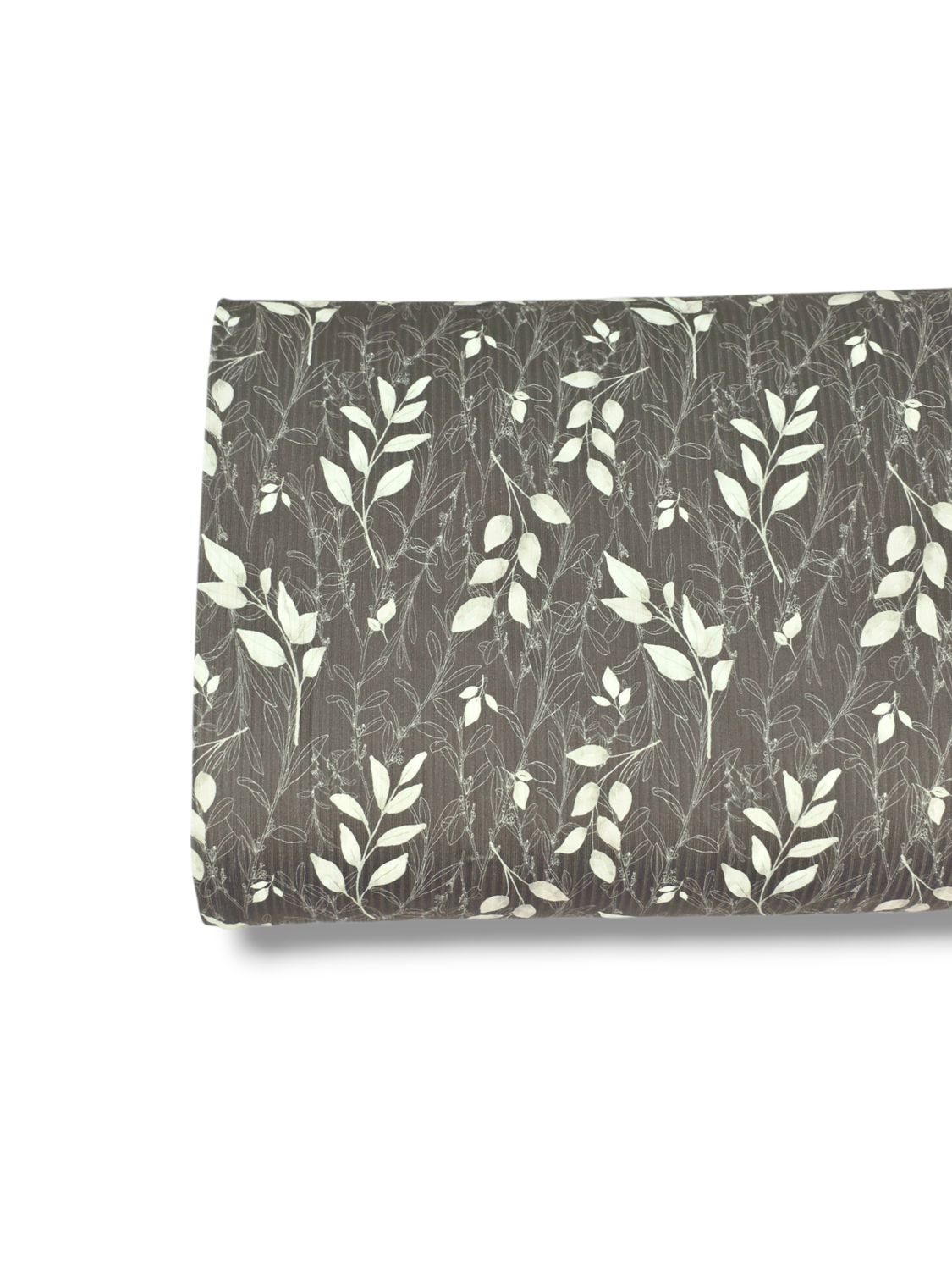 *Unique Design* Willow Ribbed Knit Trailing Willow Charcoal