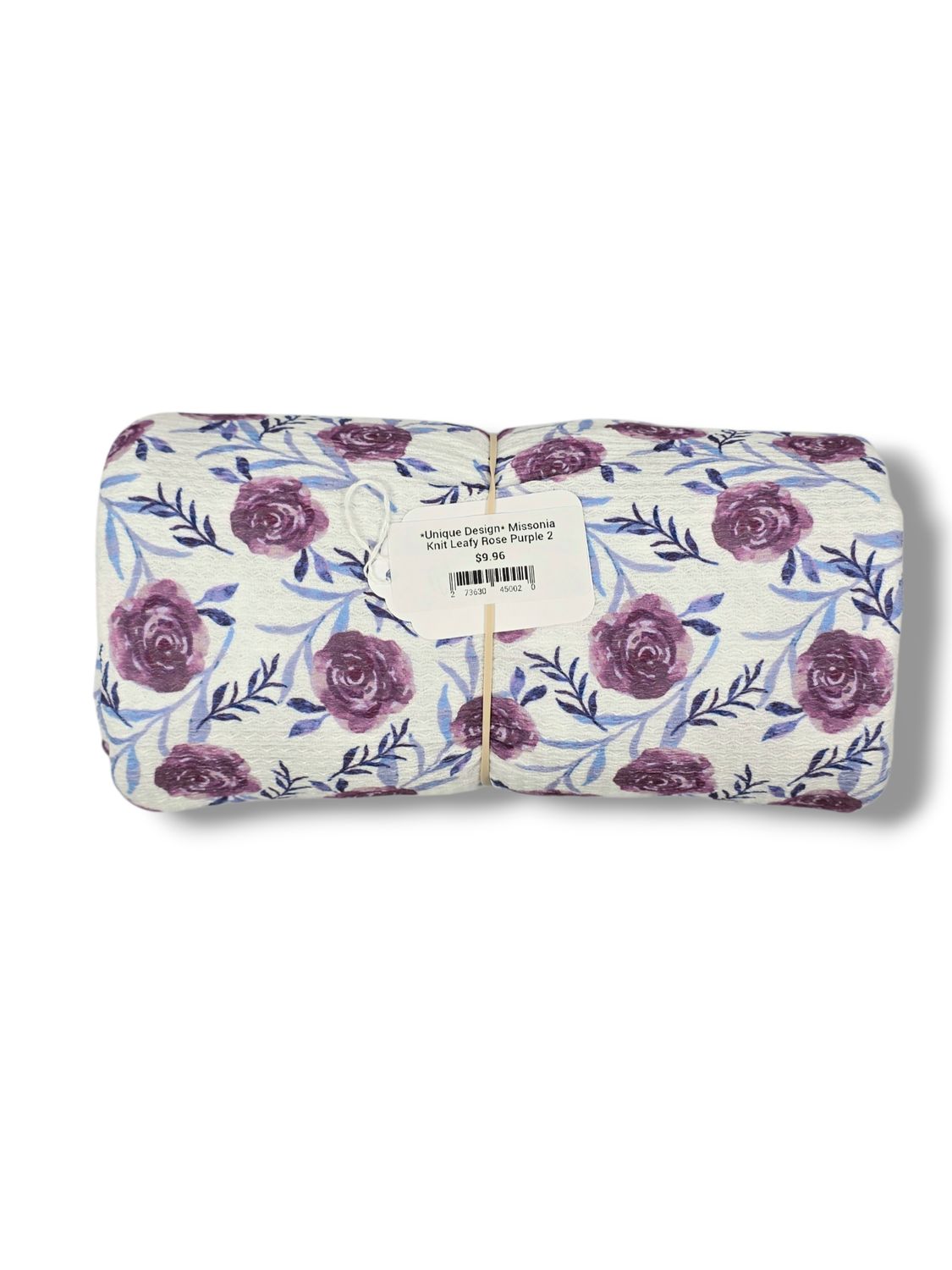 *Unique Design* Missonia Knit Leafy Rose Purple 2 yards