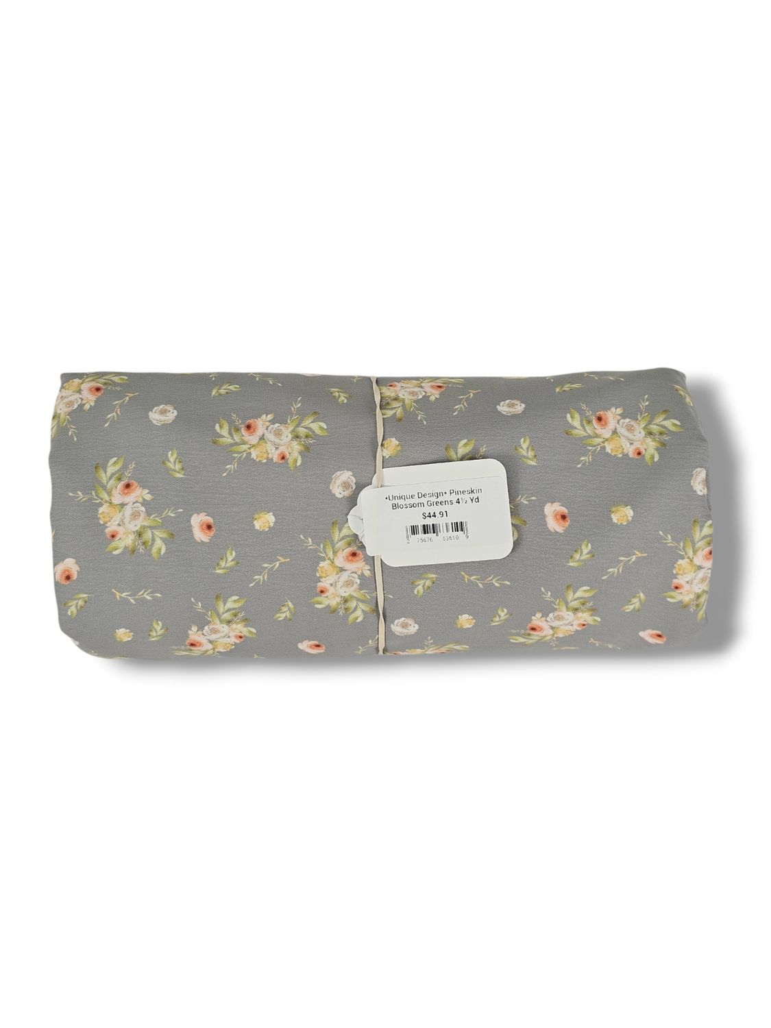 *Unique Design* Pineskin Blossom Greens 4½ Yd