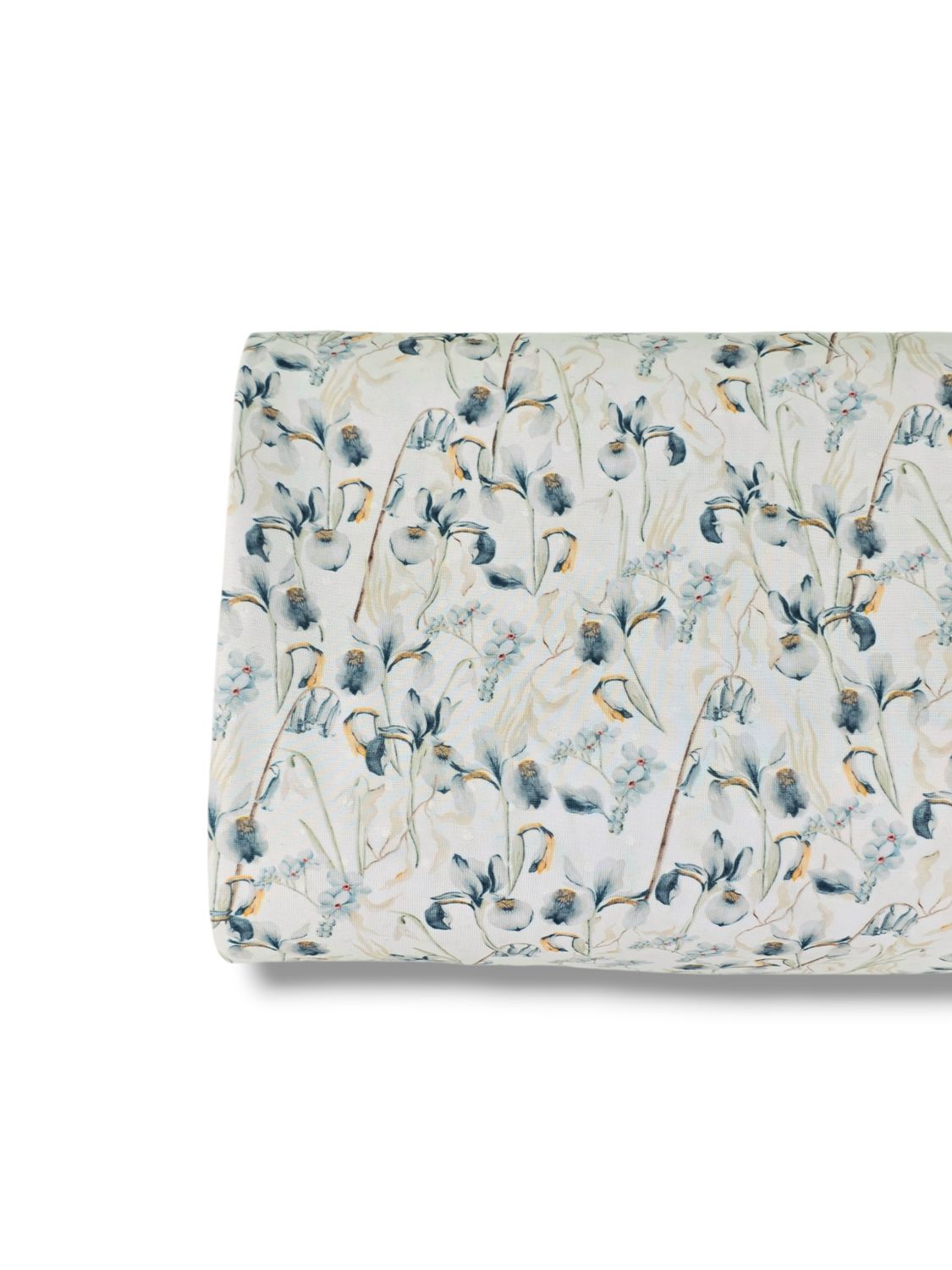 *Unique Design* Swiss Dot Knit Frosted Iris White