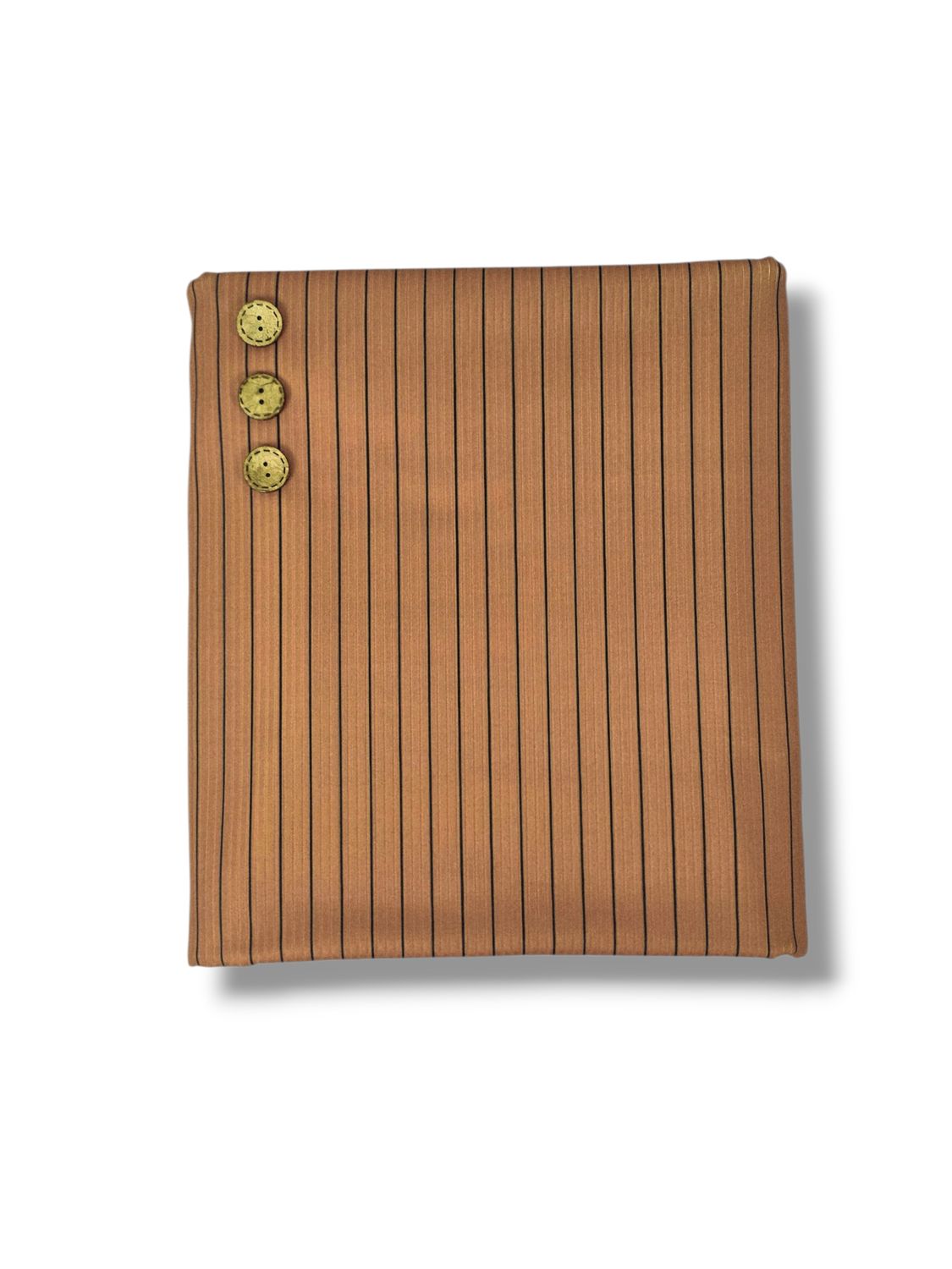 *Unique Design* Willow Ribbed Knit Minimal Stripe Cocoa