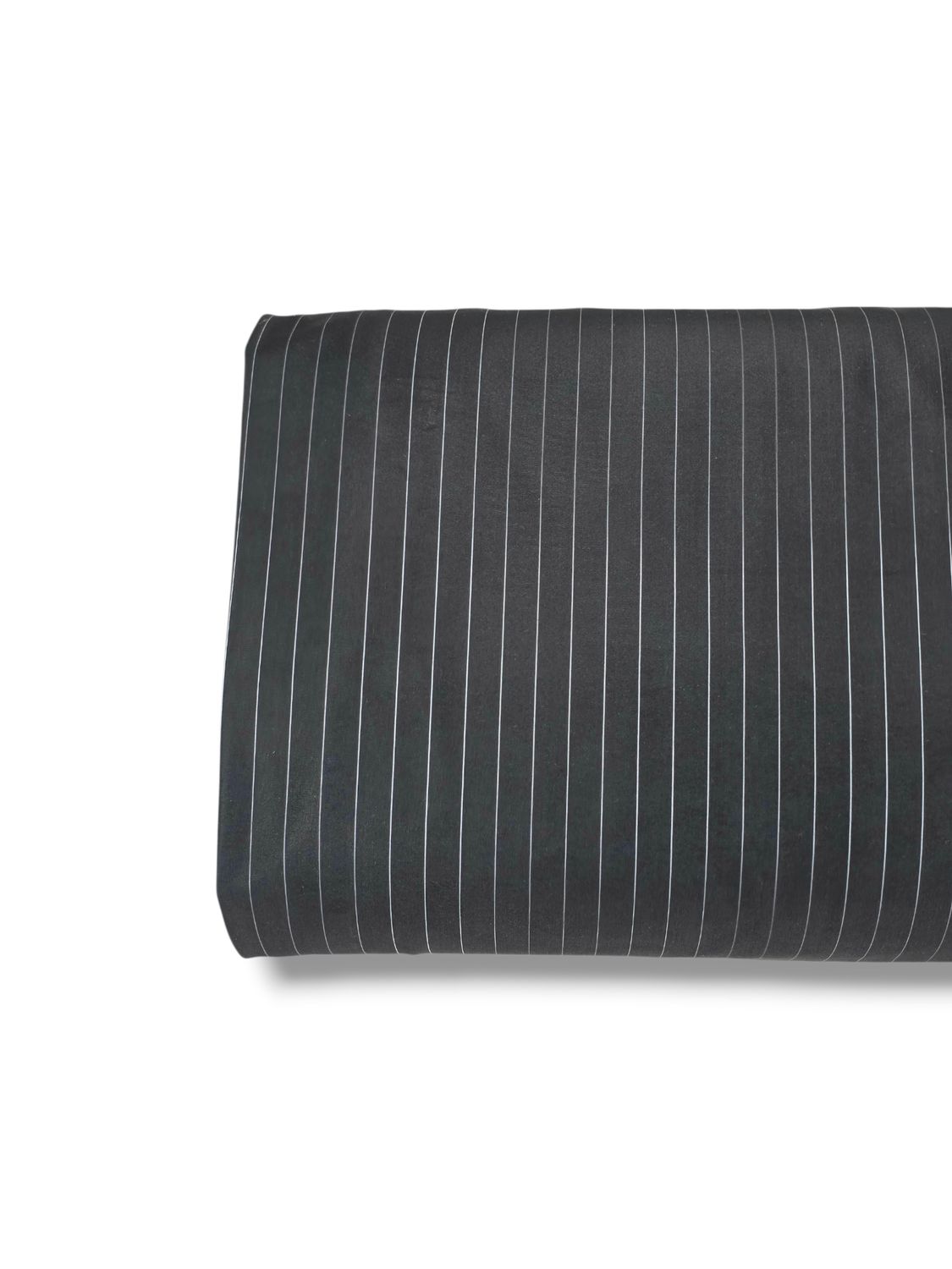 *Unique Design* Tricot Knit Minimal Stripe Black