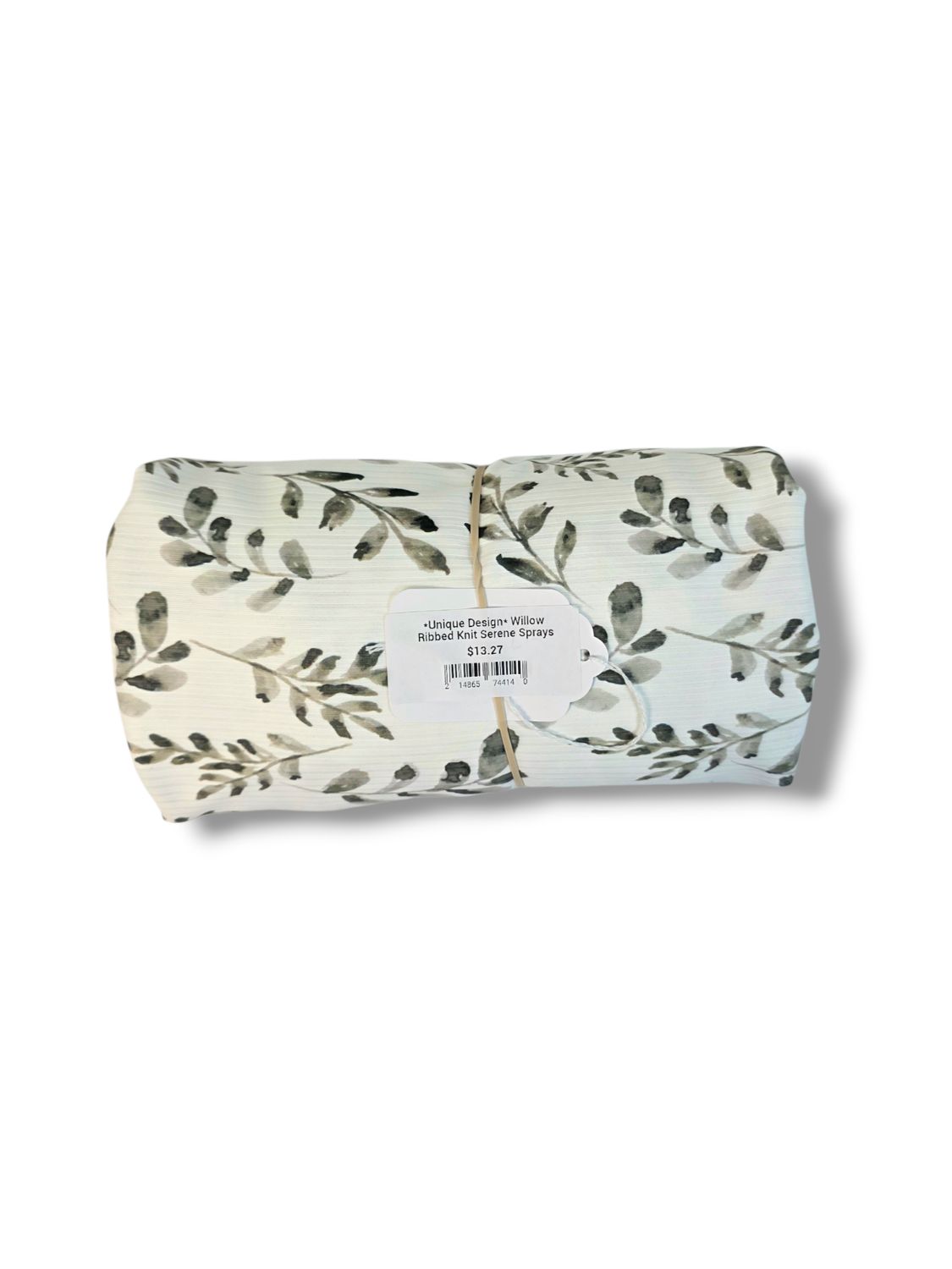 *Unique Design* Willow Ribbed Knit Serene Sprays 1⅓Yard