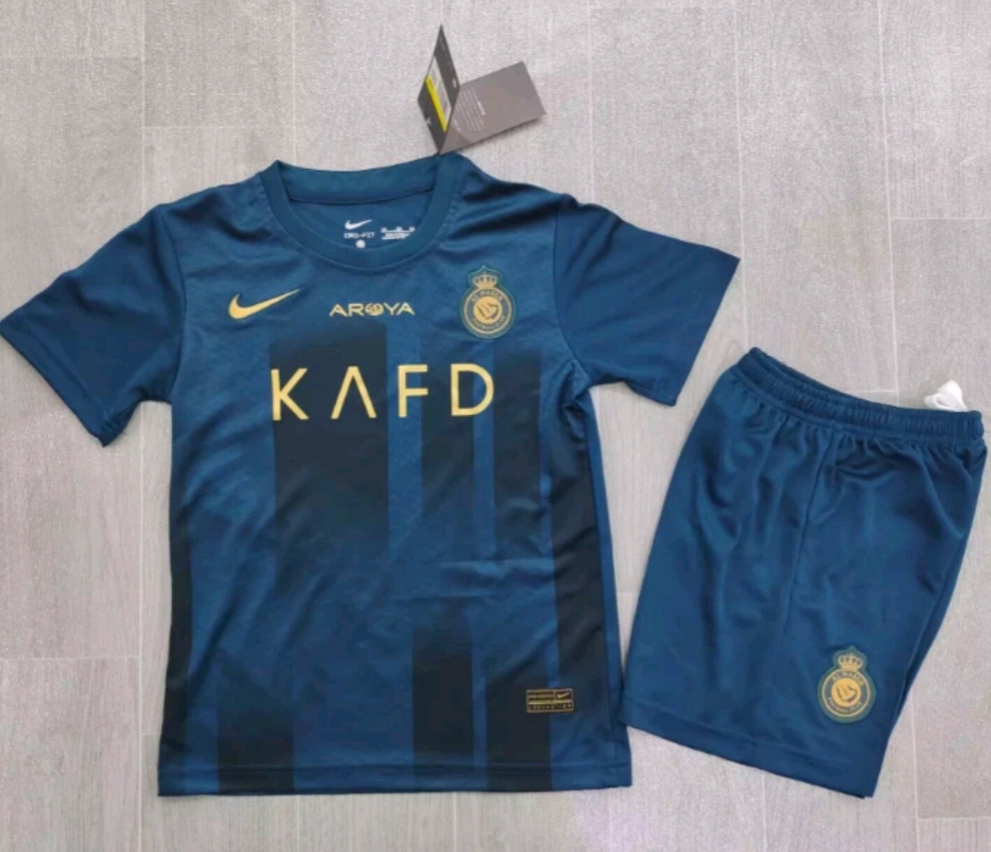 Conjunto Al Nassr Azul oscuro