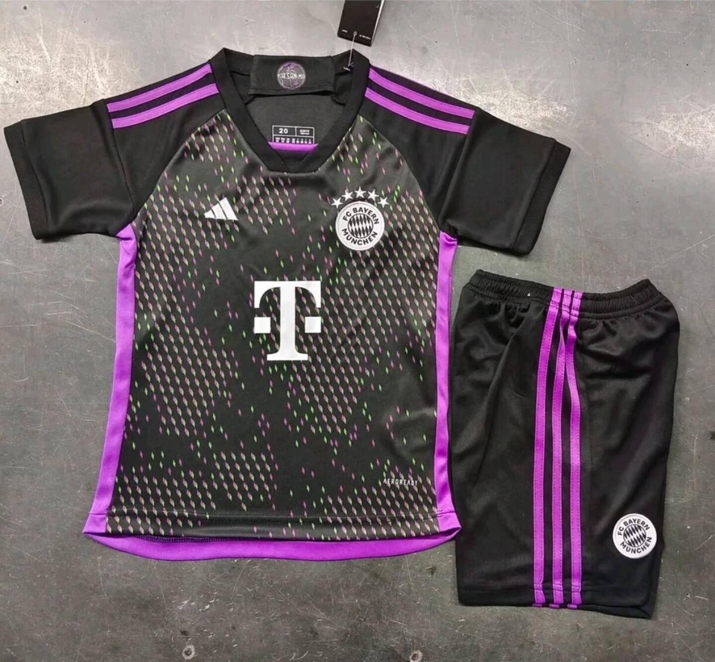 Conjunto Bayer Munchen Negro