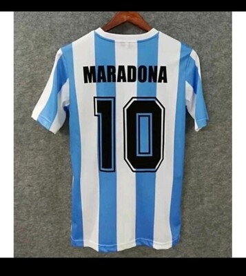 Retro Argentina Albiceleste - MARADONA