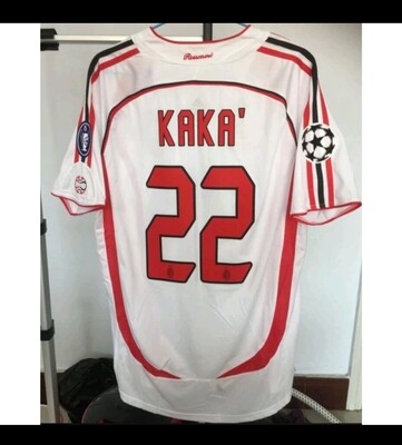 Retro Ac Milan blanca - Kaká