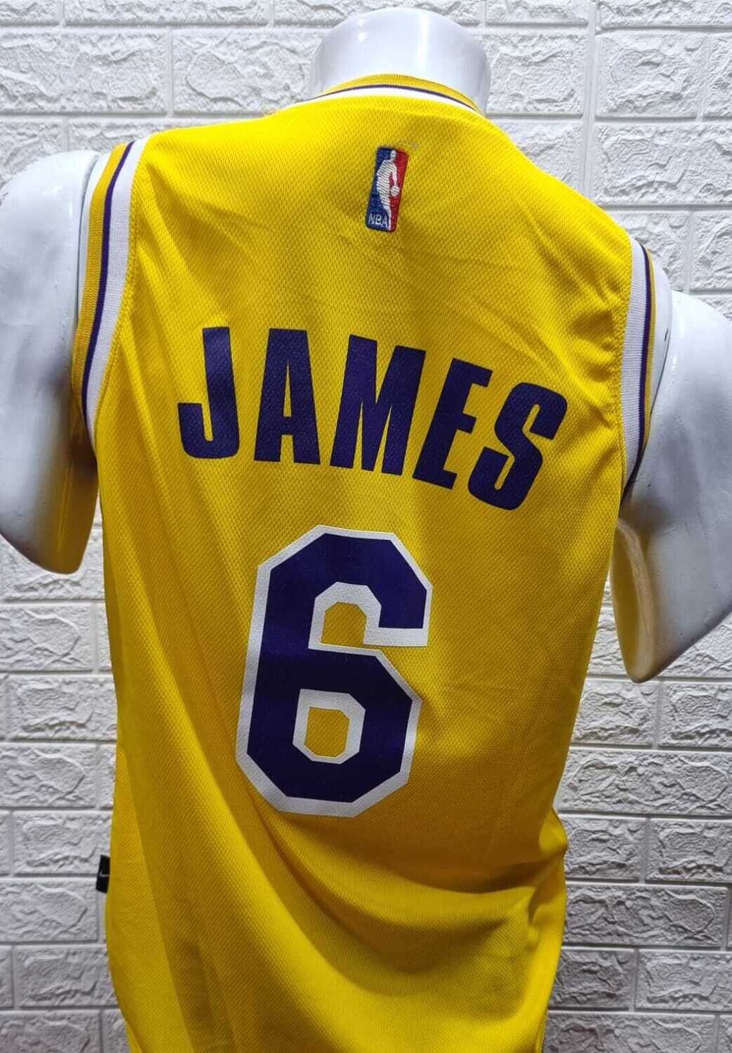 Basquetball - Los Angeles Lakers amarilla - James