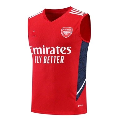 Camiseta sin manga - Arsenal roja