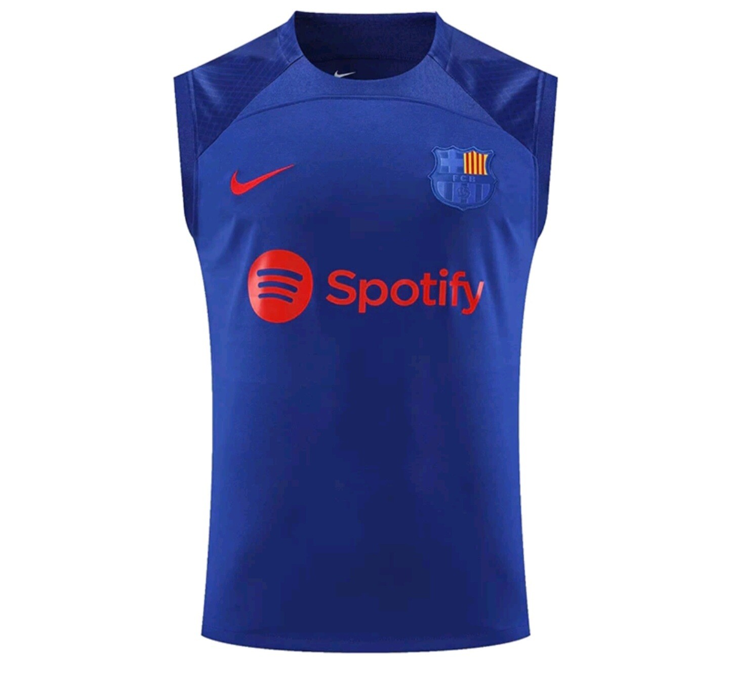 Camiseta sin manga - Barcelona azul/rojo