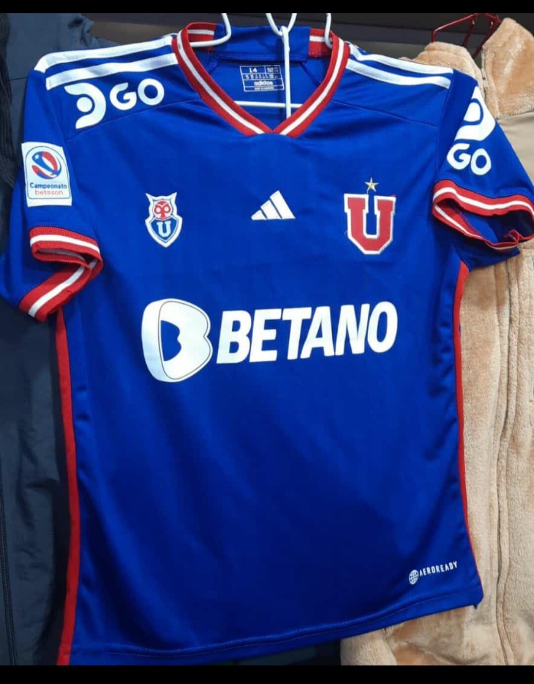 Universidad de Chile azul - talla 10